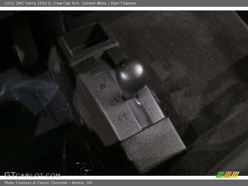 Summit White / Dark Titanium 2012 GMC Sierra 1500 SL Crew Cab 4x4