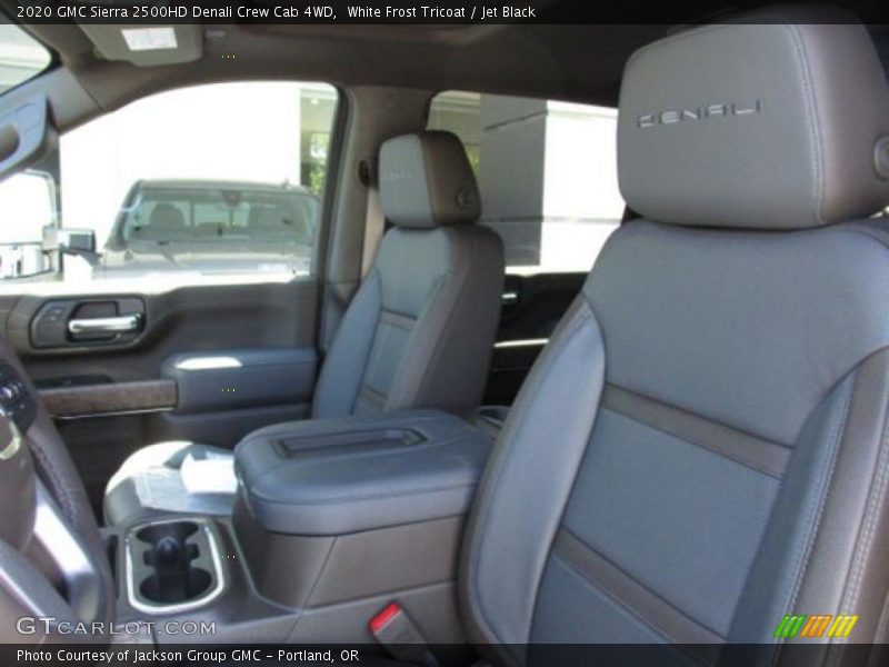 White Frost Tricoat / Jet Black 2020 GMC Sierra 2500HD Denali Crew Cab 4WD