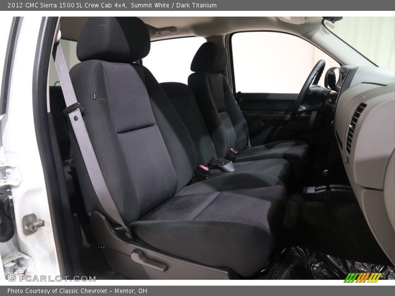 Summit White / Dark Titanium 2012 GMC Sierra 1500 SL Crew Cab 4x4