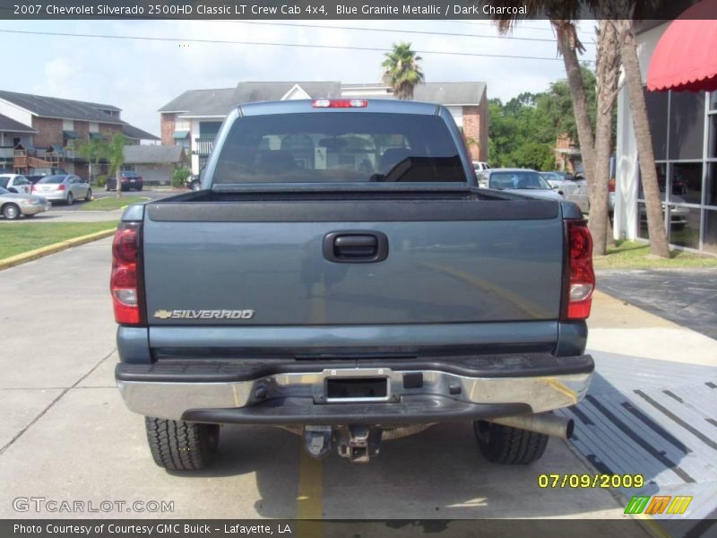 Blue Granite Metallic / Dark Charcoal 2007 Chevrolet Silverado 2500HD Classic LT Crew Cab 4x4