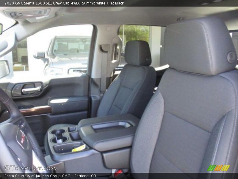 Summit White / Jet Black 2020 GMC Sierra 1500 SLE Crew Cab 4WD