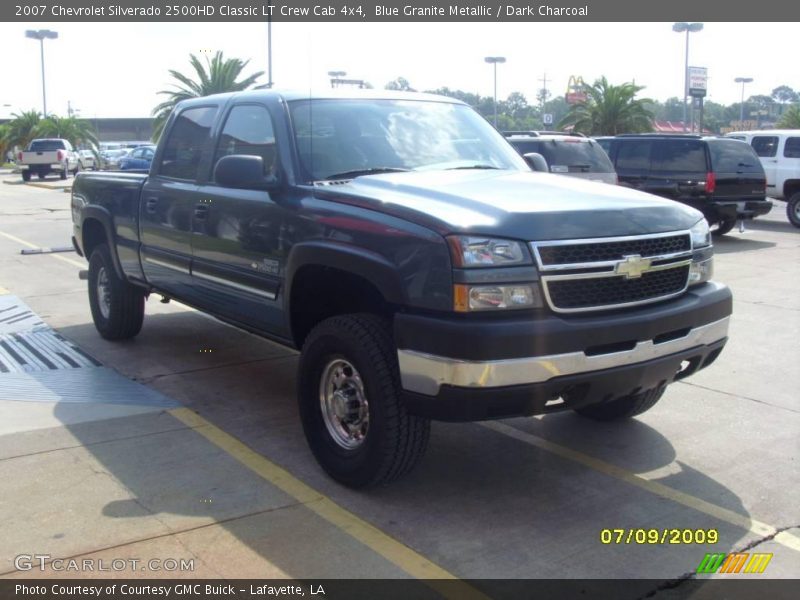 Blue Granite Metallic / Dark Charcoal 2007 Chevrolet Silverado 2500HD Classic LT Crew Cab 4x4
