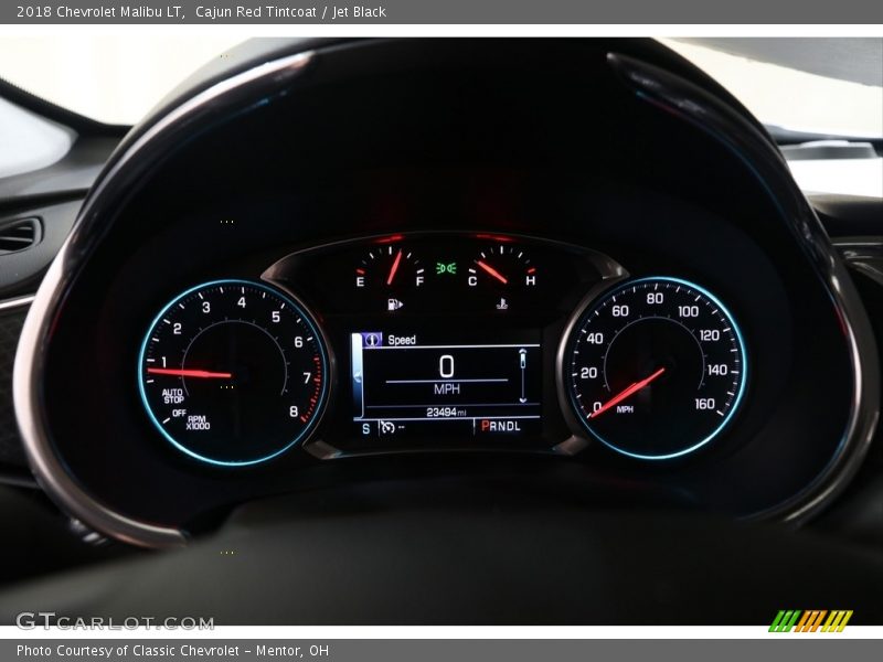 Cajun Red Tintcoat / Jet Black 2018 Chevrolet Malibu LT