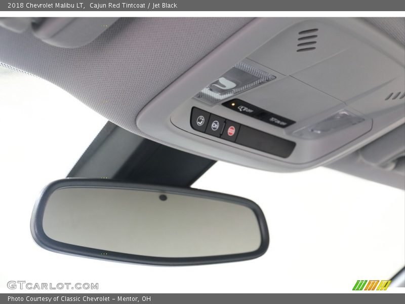 Cajun Red Tintcoat / Jet Black 2018 Chevrolet Malibu LT