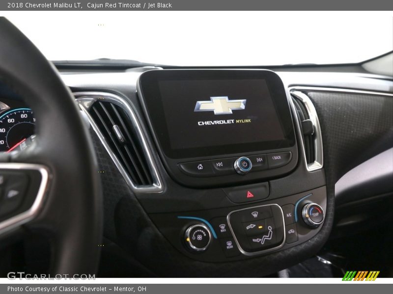 Cajun Red Tintcoat / Jet Black 2018 Chevrolet Malibu LT