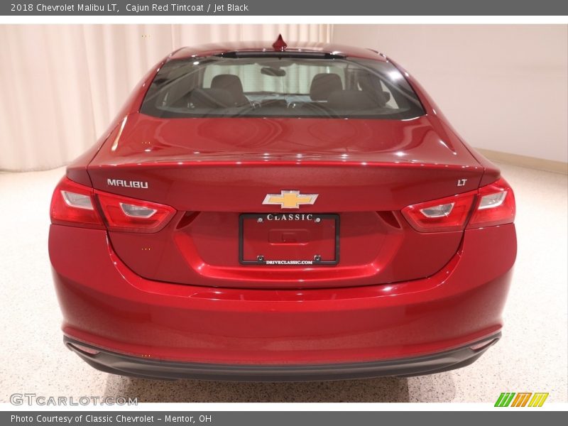 Cajun Red Tintcoat / Jet Black 2018 Chevrolet Malibu LT