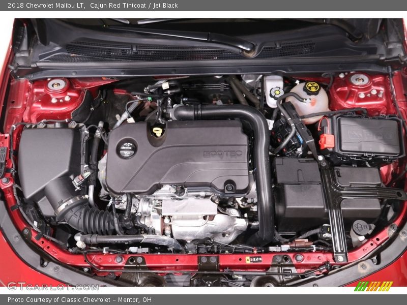 Cajun Red Tintcoat / Jet Black 2018 Chevrolet Malibu LT