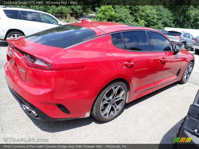 HiChroma Red / Black 2018 Kia Stinger GT2 AWD