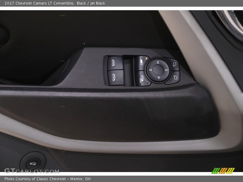 Black / Jet Black 2017 Chevrolet Camaro LT Convertible