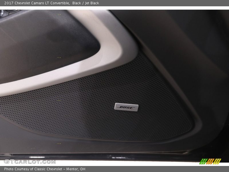 Black / Jet Black 2017 Chevrolet Camaro LT Convertible