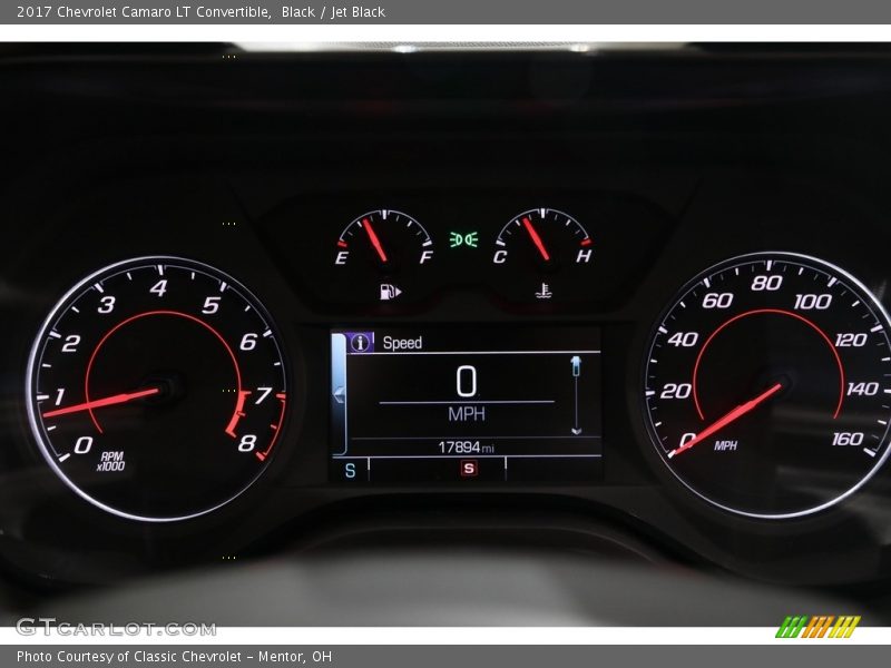  2017 Camaro LT Convertible LT Convertible Gauges