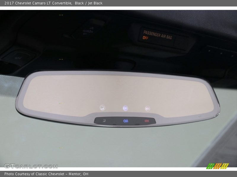 Black / Jet Black 2017 Chevrolet Camaro LT Convertible