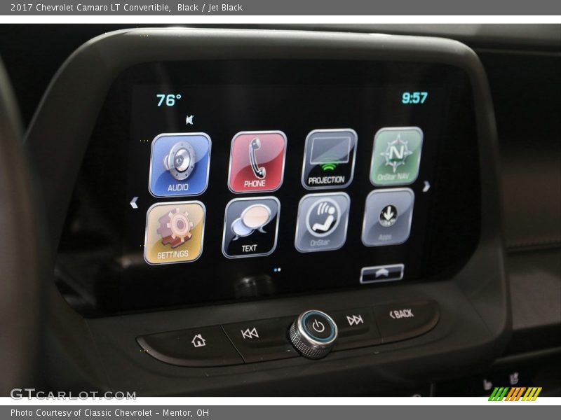 Black / Jet Black 2017 Chevrolet Camaro LT Convertible