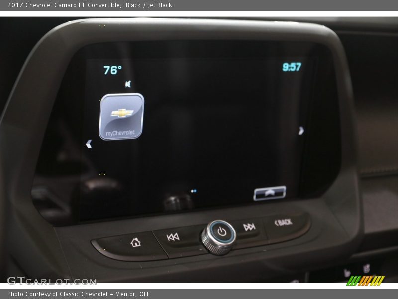 Black / Jet Black 2017 Chevrolet Camaro LT Convertible