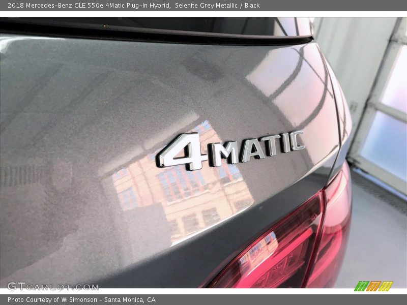 Selenite Grey Metallic / Black 2018 Mercedes-Benz GLE 550e 4Matic Plug-In Hybrid