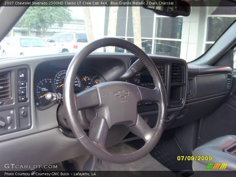 Blue Granite Metallic / Dark Charcoal 2007 Chevrolet Silverado 2500HD Classic LT Crew Cab 4x4