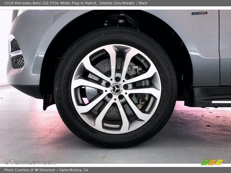 Selenite Grey Metallic / Black 2018 Mercedes-Benz GLE 550e 4Matic Plug-In Hybrid