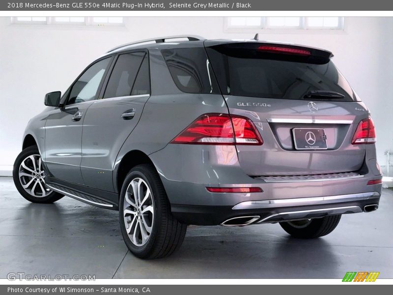 Selenite Grey Metallic / Black 2018 Mercedes-Benz GLE 550e 4Matic Plug-In Hybrid