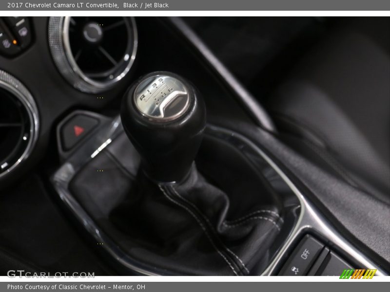 2017 Camaro LT Convertible 6 Speed Manual Shifter