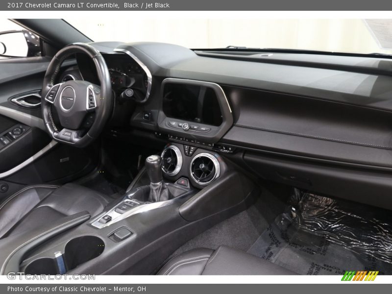 Black / Jet Black 2017 Chevrolet Camaro LT Convertible