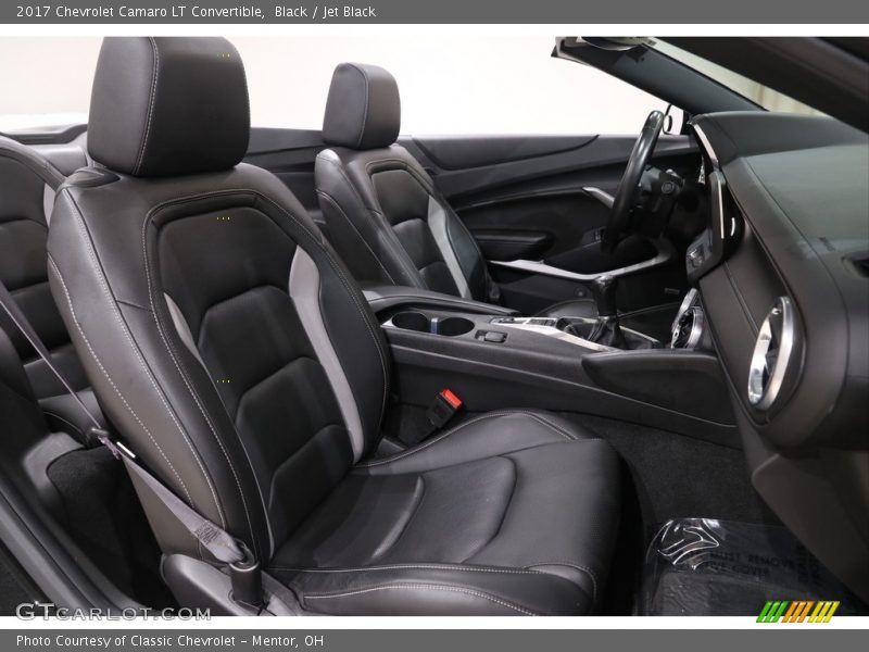 Front Seat of 2017 Camaro LT Convertible