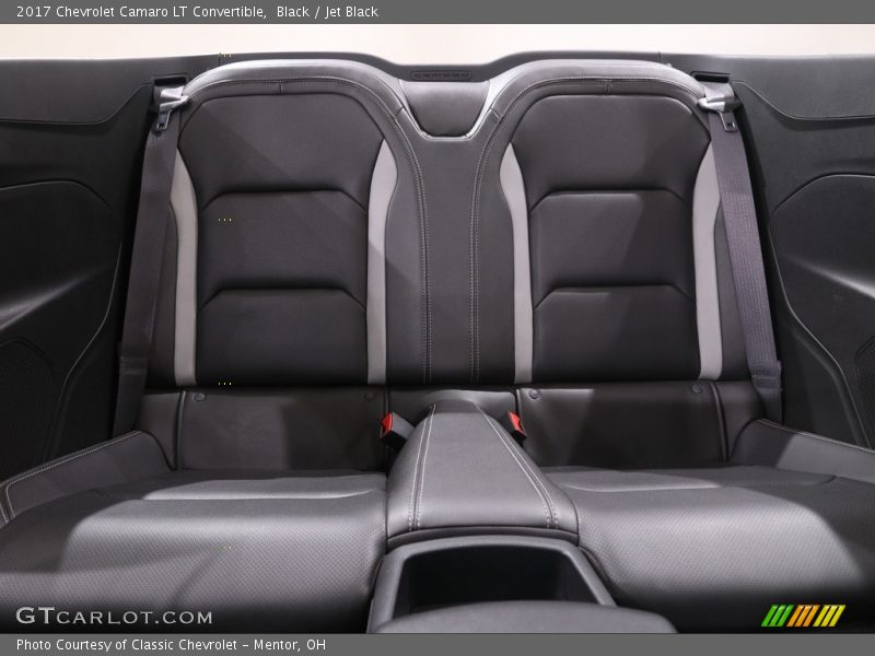 Rear Seat of 2017 Camaro LT Convertible