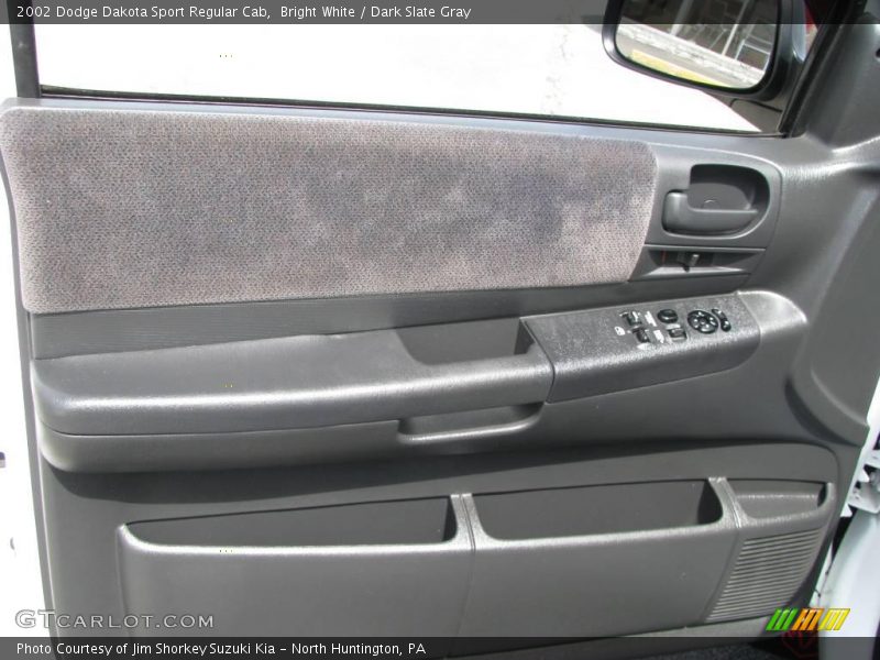 Bright White / Dark Slate Gray 2002 Dodge Dakota Sport Regular Cab