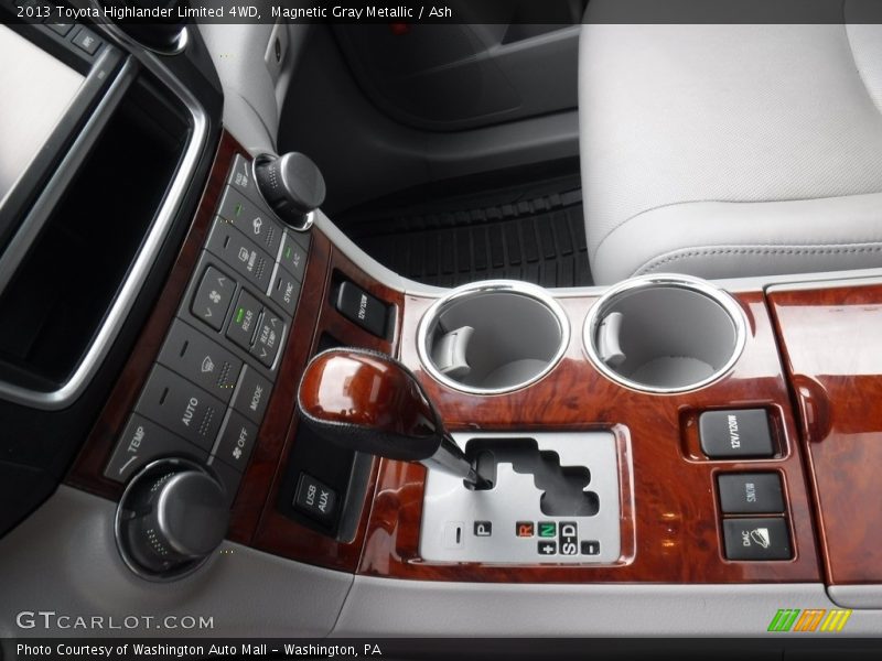 Magnetic Gray Metallic / Ash 2013 Toyota Highlander Limited 4WD
