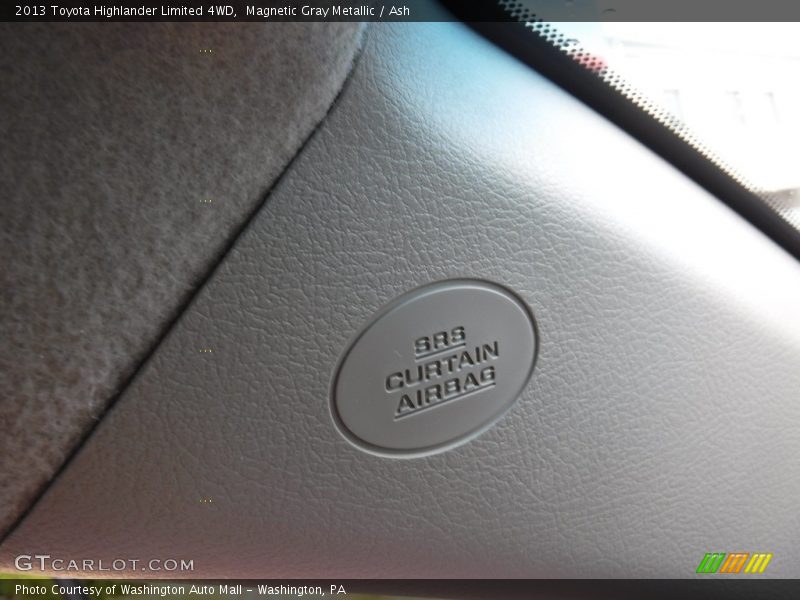 Magnetic Gray Metallic / Ash 2013 Toyota Highlander Limited 4WD