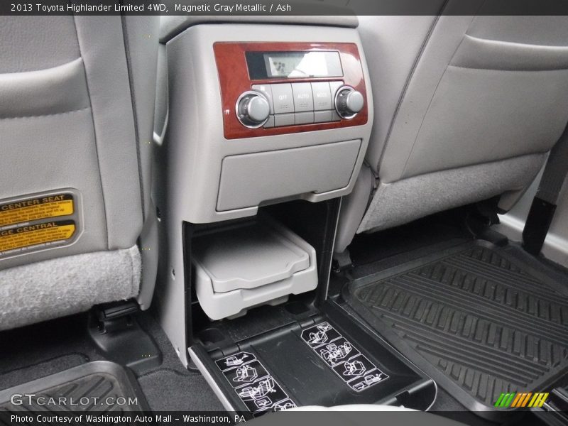 Magnetic Gray Metallic / Ash 2013 Toyota Highlander Limited 4WD