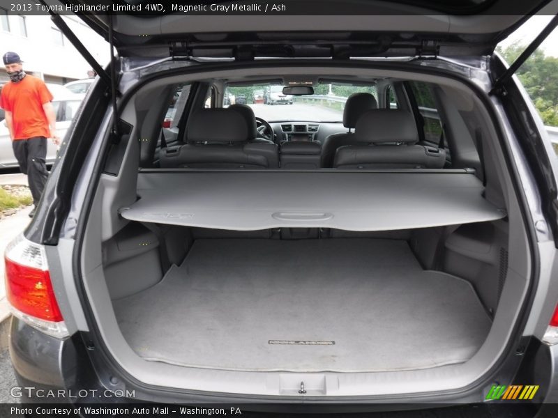 Magnetic Gray Metallic / Ash 2013 Toyota Highlander Limited 4WD