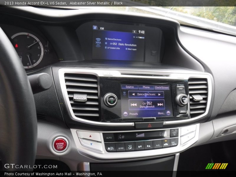 Alabaster Silver Metallic / Black 2013 Honda Accord EX-L V6 Sedan