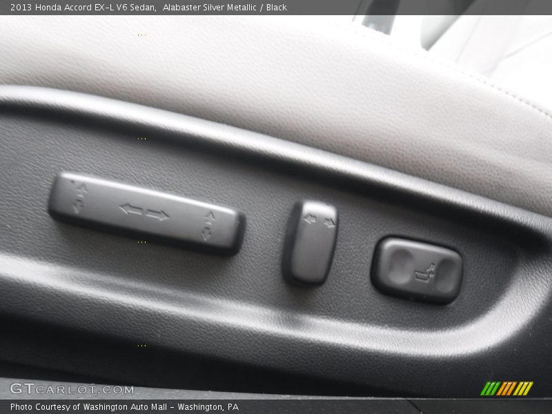 Alabaster Silver Metallic / Black 2013 Honda Accord EX-L V6 Sedan