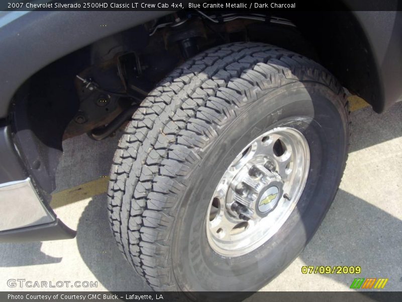 Blue Granite Metallic / Dark Charcoal 2007 Chevrolet Silverado 2500HD Classic LT Crew Cab 4x4
