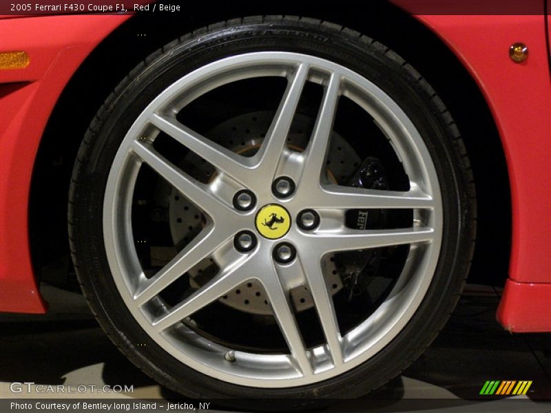 Red / Beige 2005 Ferrari F430 Coupe F1