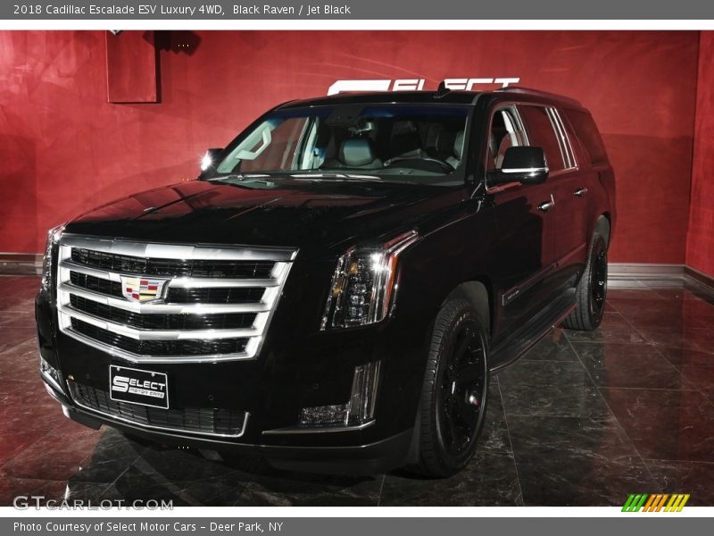 Black Raven / Jet Black 2018 Cadillac Escalade ESV Luxury 4WD