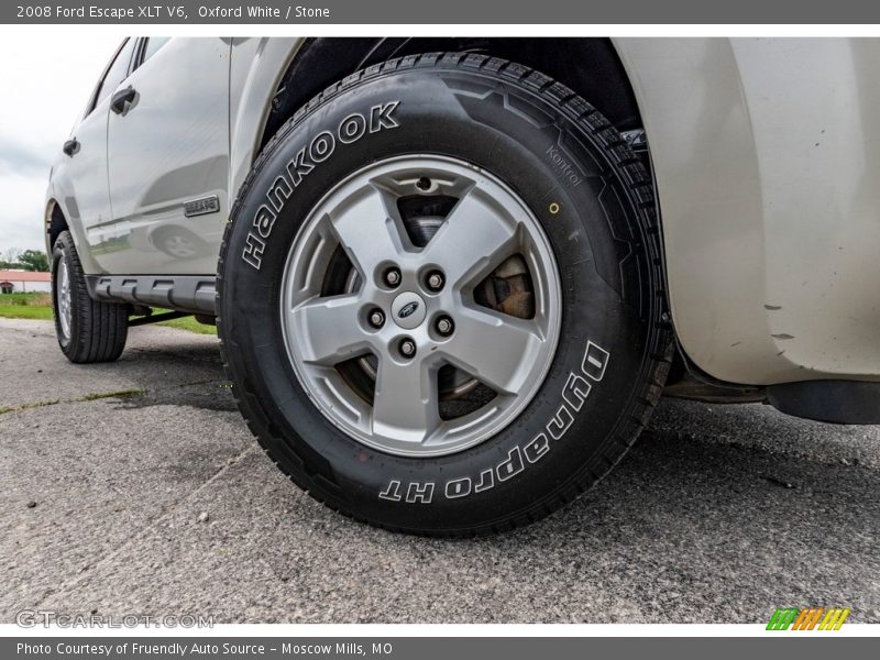 Oxford White / Stone 2008 Ford Escape XLT V6