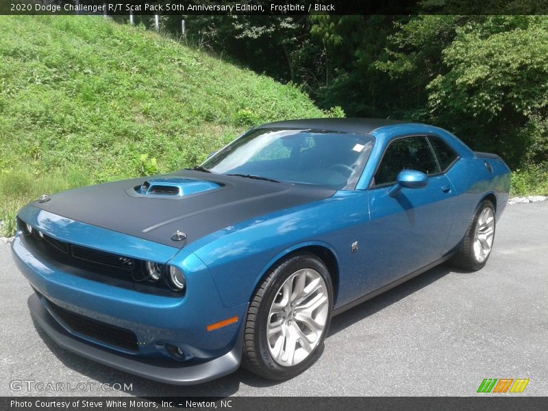 Front 3/4 View of 2020 Challenger R/T Scat Pack 50th Anniversary Edition