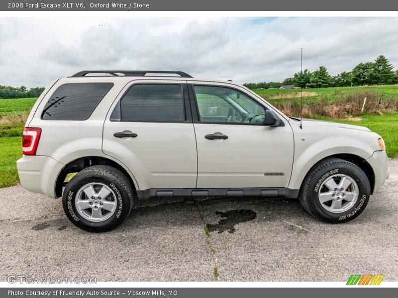 Oxford White / Stone 2008 Ford Escape XLT V6