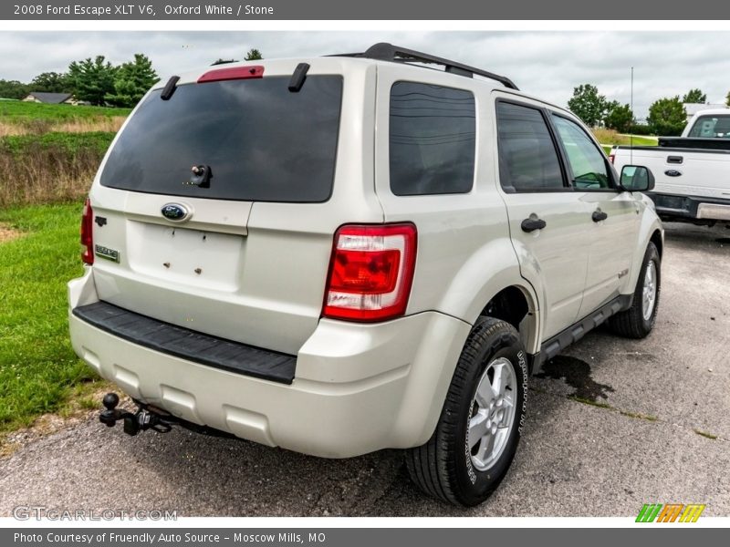 Oxford White / Stone 2008 Ford Escape XLT V6