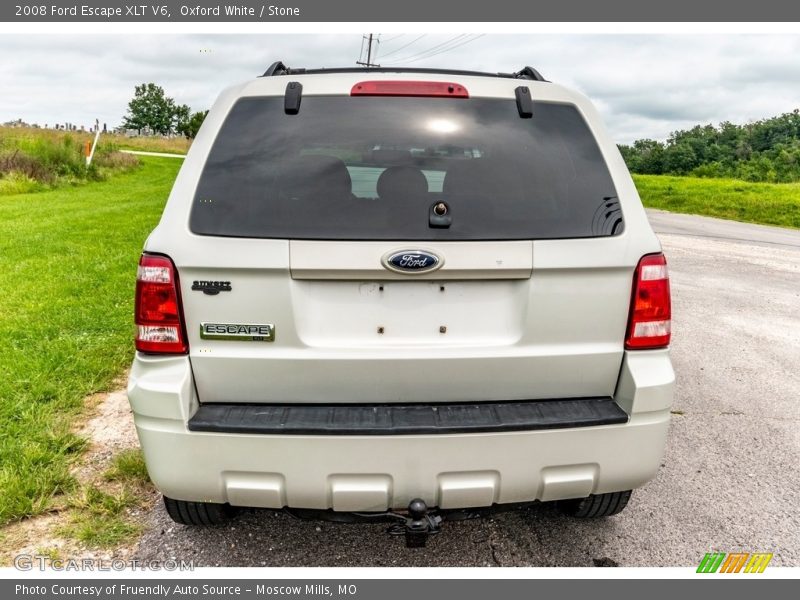 Oxford White / Stone 2008 Ford Escape XLT V6