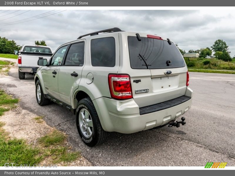 Oxford White / Stone 2008 Ford Escape XLT V6