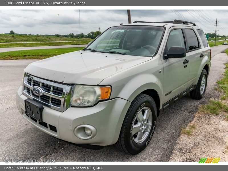 Oxford White / Stone 2008 Ford Escape XLT V6