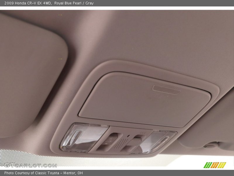 Royal Blue Pearl / Gray 2009 Honda CR-V EX 4WD