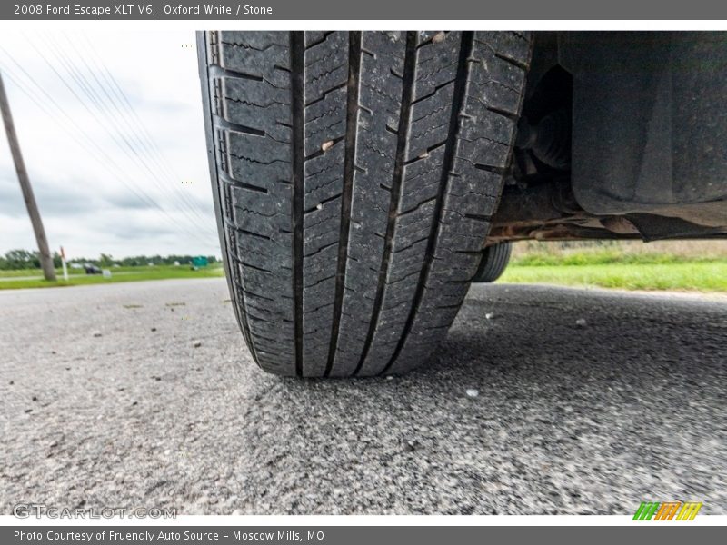 Oxford White / Stone 2008 Ford Escape XLT V6