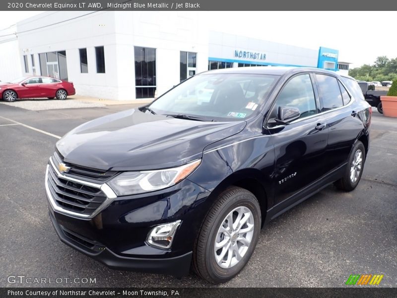 Midnight Blue Metallic / Jet Black 2020 Chevrolet Equinox LT AWD