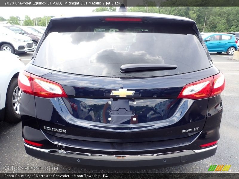 Midnight Blue Metallic / Jet Black 2020 Chevrolet Equinox LT AWD