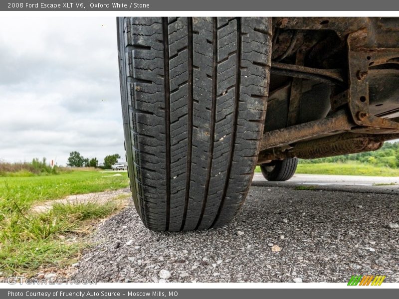 Oxford White / Stone 2008 Ford Escape XLT V6