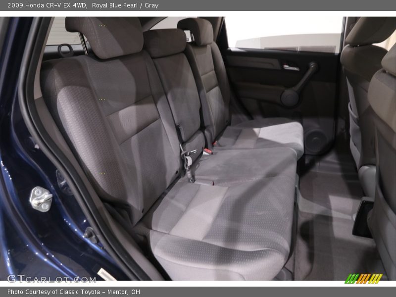 Royal Blue Pearl / Gray 2009 Honda CR-V EX 4WD