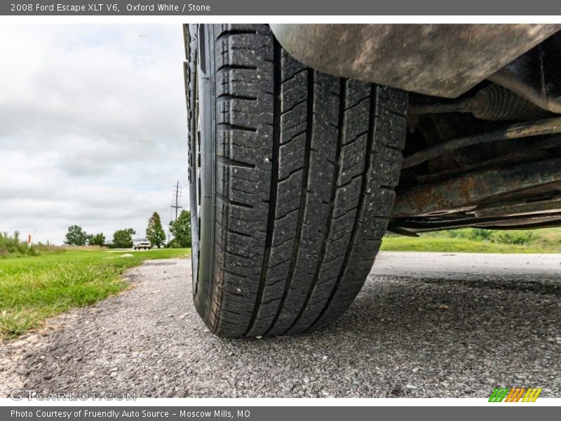 Oxford White / Stone 2008 Ford Escape XLT V6